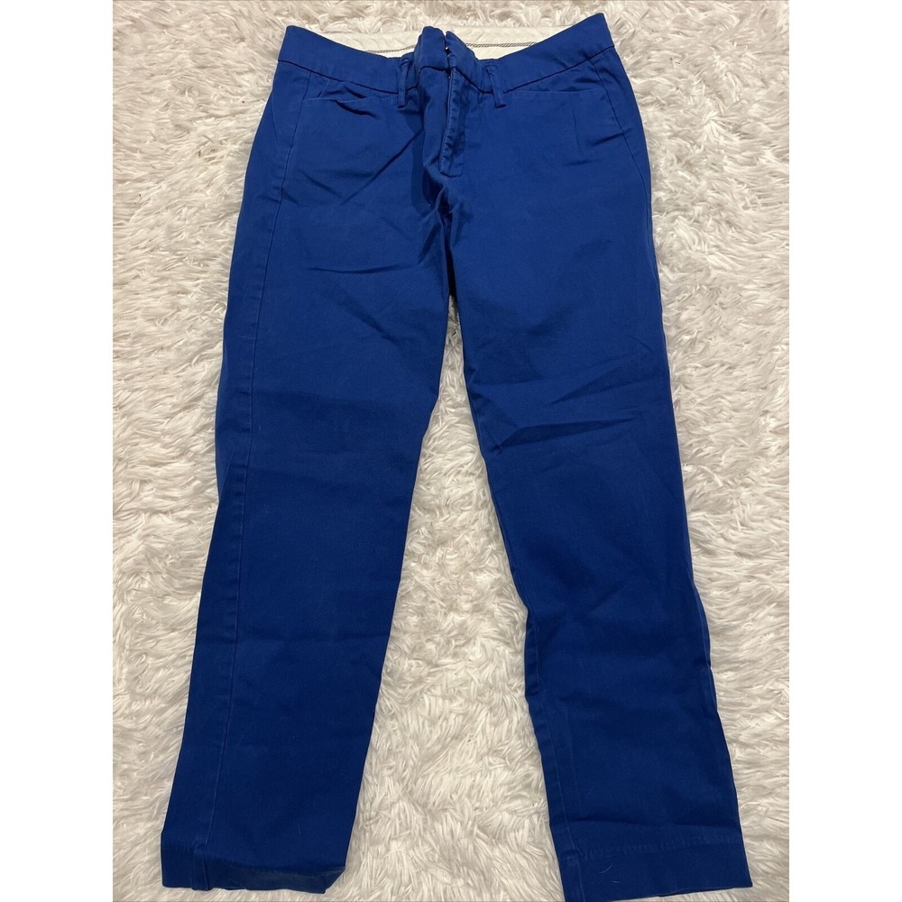 Women's JC‎ Penney Blue Chino Khaki Pant Size 6/28